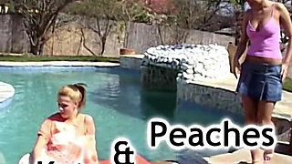 Lesbian Fun at the Poolside