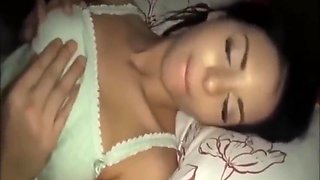 Fucking With Blonde Step Sister While She Was Sleeping