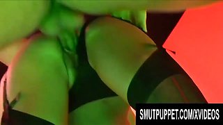 Group Fuck Site - Wild Orgy at the Strip Club With Three British MILFs