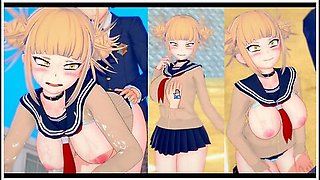[hentai Game Koikatsu! ]have Sex With Big Tits My Hero Academia Himiko Toga.3dcg Erotic Anime Video