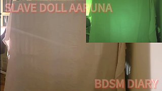 Slave Doll Aaruna Diary 4 (crate Escape Masturbate Chastity Belt Orgasm Squirting, Butt Plug)