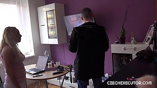 Blonde Beauty Stars in Czech Threesome with Max Dior and Jessica Sweet: Steamy Blowjobs, Doggy P
