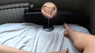 Mirror Masturbation - Teen Girl's POV Solo Session