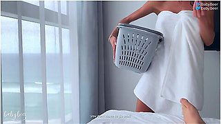 Stepmom Catches Stepson Jerking Off With Her Panties And Gets Fucked - Babybeer