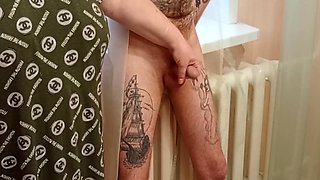 My Morning Started With A Good Masturbation And Blowjob Of My Cock By My Stepmom