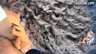 Best Friend's Boyfriend Gets Secret Blowjob From Hot Latina MILF Rosxy Gutierrez - Big Tits Deep Throat Cheating POV