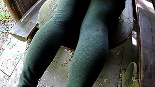 Ass punching and whipping in public