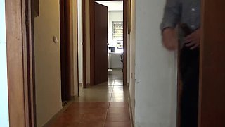 Hijab Arab Maid Blows Big Black Cock - Souzan Halabi Amateur Blowjob