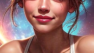 Gorgeous Polish Ai Model with Light Brown Hair