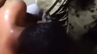 Indian Wife Giving A Fantastic Blowjob After Bathing Her