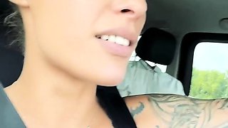 Euro amateur outdoor masturbation