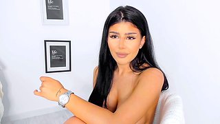 Big boobs milf masturbates with her dildo