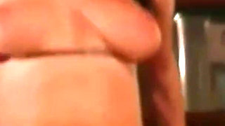 Laura Perego: Great Fuck on the Red Sofa with Cum on the Tits