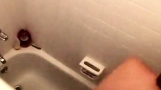 Can't stop watching stepdaughter shaving in shower
