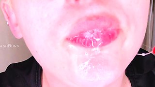 Sexy teen doggystyle fuck on webcam close up