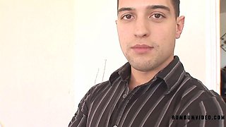 Horny bartender during party