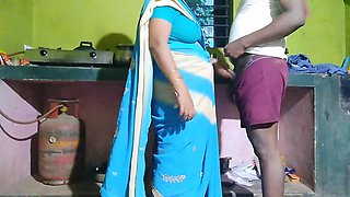 Mature Tamil village aunty seduction for sex
