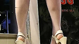 Retro MILF Tied Up & Hard Gangbang Fuck - Vintage Stockings BDSM
