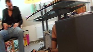 Busy French MILF Hardcore Fucked and Covered with Cum