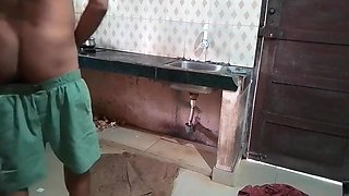 Husband Fucks His Wife In The Kitchen