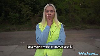 Public agent - local chick jogger is blessed to fuck me for currency