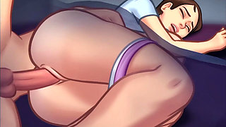 Desi College Girl Fucks Boyfriend in Hostel - Blowjob, Doggy Style & Cumshot