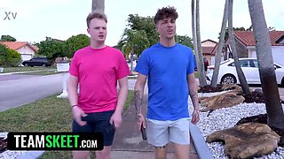 Stepsisters in Toilet Paper Trouble