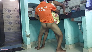 Telugu House Wife Doggy Style Anal Fucking In Kitchen With Husband Dirty Talks For Sex Telugu-fuckers