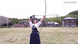 Innocent Archer Girl's Intense Focused Sex Debut at 18 x1x50331E00CAF82716B0