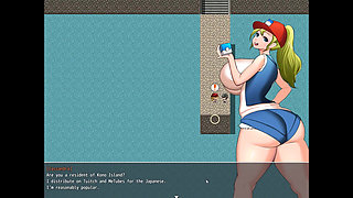 Impregnation Island Taboo Hentai Game Ep.13 Breeding His GF While on the Phone with Her BF!