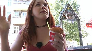 Amateur blondie solo anal masturbation