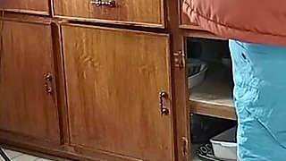 Silly F*** Buddies Making Salad in the Kitchen