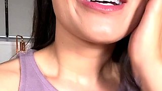 Stacked brunette goes solo toys and masturbation