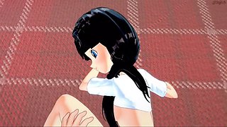 Videl POV ducks your dick before getting fucked. Dragon Ball