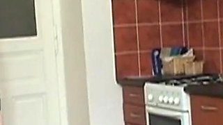 Old Slutty Husband Fucks Mature Wife and Young Girl and Cums in Her Mouth