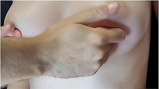 I Like It When He Touches My Tender And Sensitive Nipples. I Will Get An Orgasm Soon