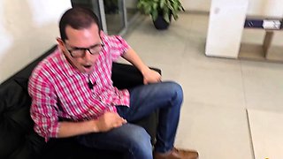 PATIENT LEO WILD ARRIVES AT DR. KATHYLEE'S OFFICE AND FUCKS
