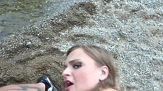 Amateur outdoor group sex with milf Lina Mila and her friends