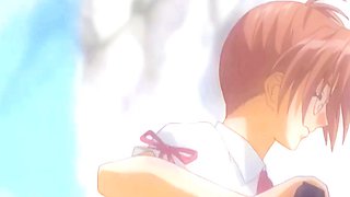 Teen relives japanese hentai fuck