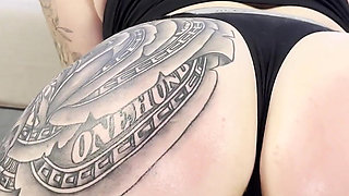 Spanked Hard and Ridden to Orgasm