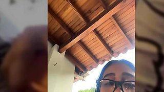 Hardcore Outdoor Slut Show Pussies Out, Legs Open