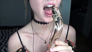 Peas And Pies Glass Dildo Sensual Sucking Subscribestar