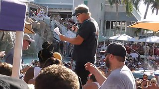 Key west bare slut pool fest uncut and humid