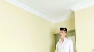 Amateur blonde ass fucked