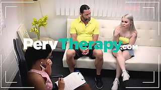Watch Gorgeous Brunette Gets Dominated And Hardcore Fucked By Big Titted Milf And Her Muscular Boss - Interview, Secretary, Stockings Porn