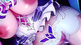 Honkai Star Rail - Cyrene Fucked and Creampied by a Halloween Ghost - 3D Hentai Animations