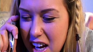 Chubby amateur Milf toyed and blowjob with facial cumshot
