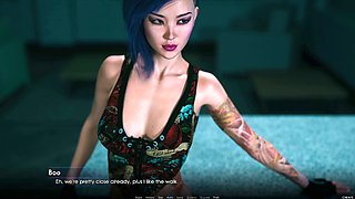 City of Broken Dreamers 1 - Chandra x Ellen - 3D game, HD porn, Hentai