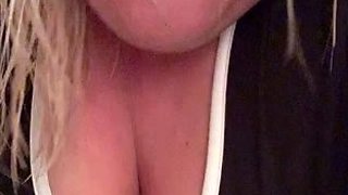 Blonde emo amateur solo masturbation