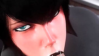 Mavis Sloppy Blowjob Rule34 3D Animation
